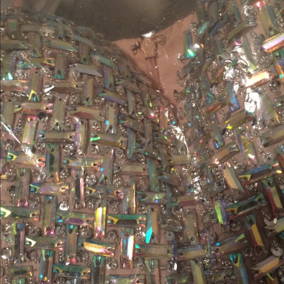 Terani Couture sequin hi-lo dress - Picture 5 of 6